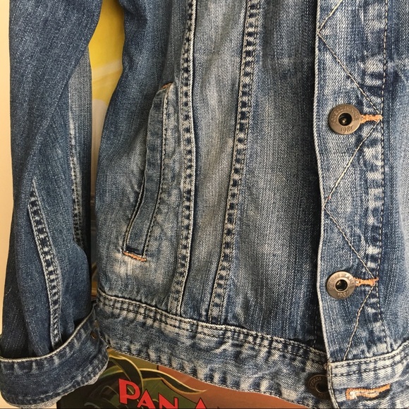 Vintage GUESS? ๐ Cool Denim 2010 Jacket - Picture 4 of 8